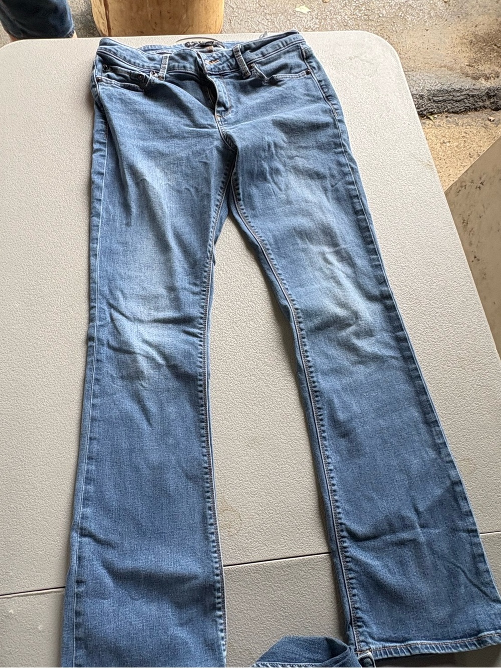 Lucky Brand Light Blue Flared Jeans
